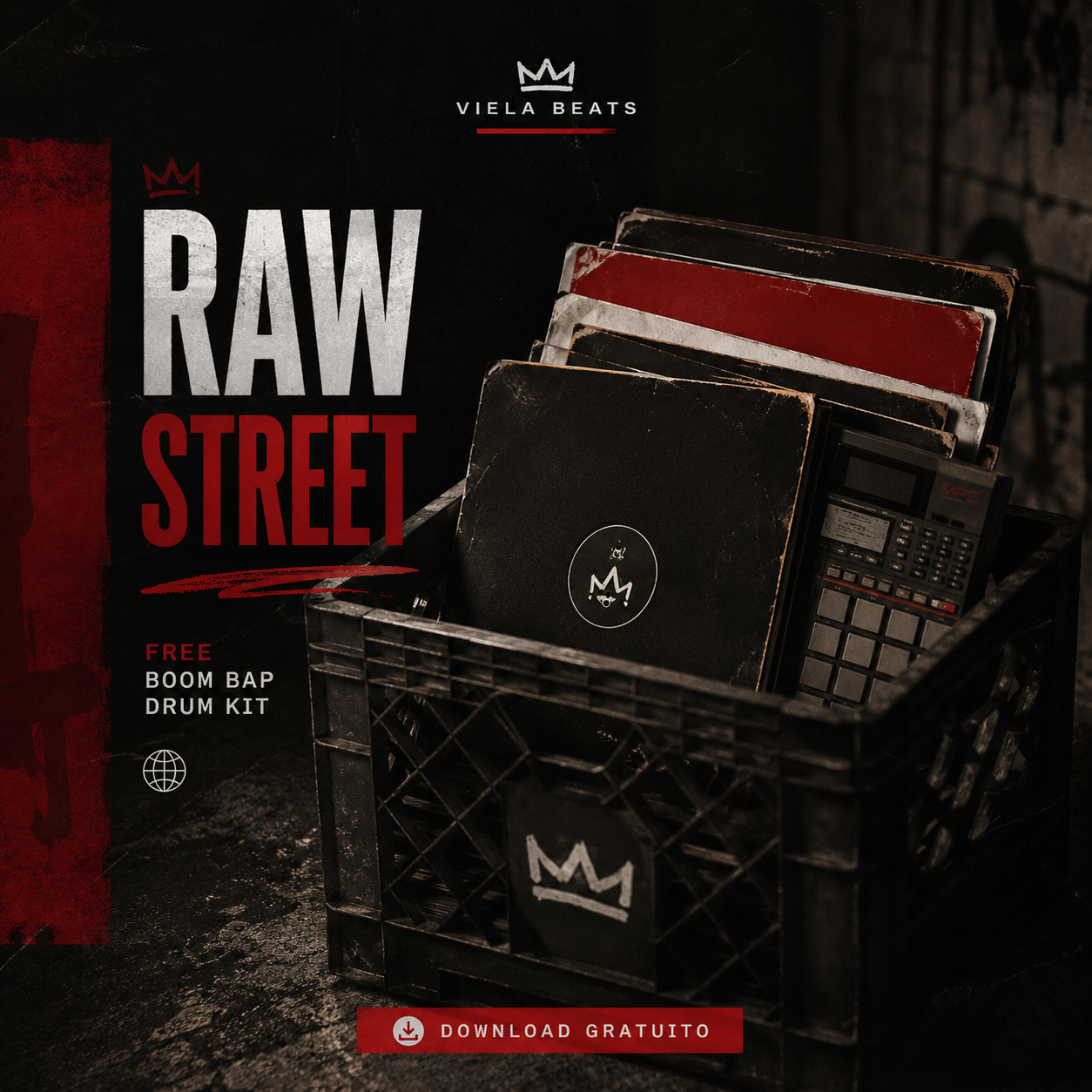 VIELA — RAW STREET | FREE BOOM BAP DRUM KIT